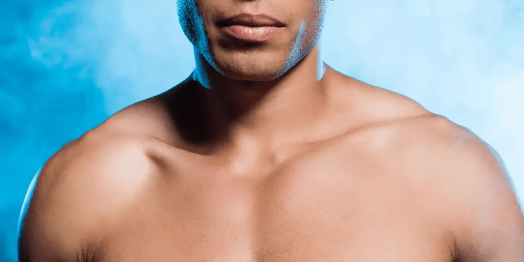Patient Evaluating Gynecomastia Treatment Benefits