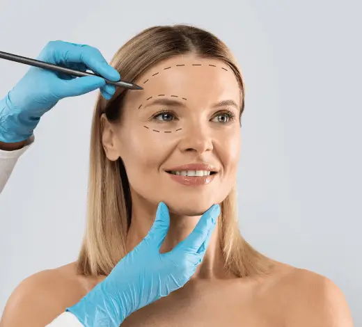 Face Lift Consultation at Vivid Clinic