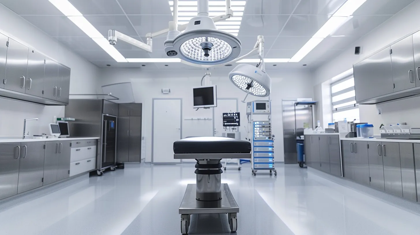 Plastic Surgery Turkey: 5 Proven Insights Before Your Transformation Vivid clinic sterile operating room angle photograph of a pristine empty an e3388bd6 558b 47c5 b4c1 8b69f06fb7