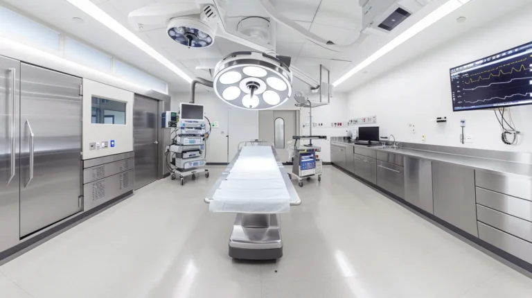 Operating room at Vivid Clinic’s partner hospital in Istanbul