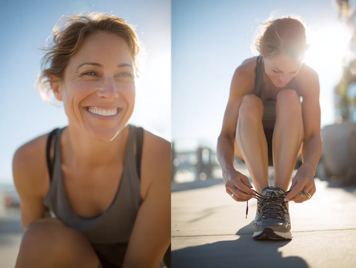 Bariatrische chirurgie in Turkije: 7 praktische tips voor uw transformatie a happy woman enjoying her new mobility, a key benefit after choosing from what are the 4 types of b