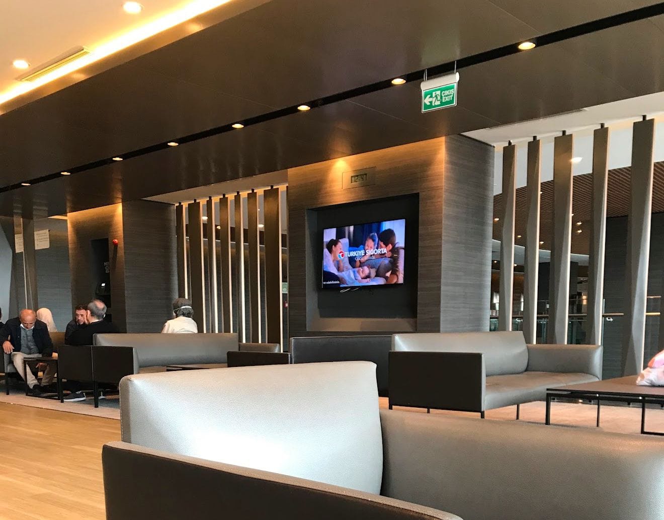 Exclusive Waiting Area with Panoramic Windows