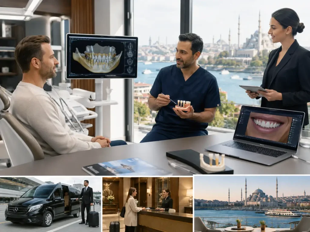 Dental Implants Cost Turkey: 11 Powerful Factors That Shape Your Price dental implants cost turkey result at Vivid Clinic, Istanbu