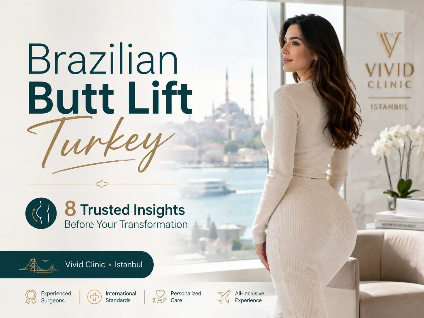 brazilian butt lift turkey result at Vivid Clinic, Istanbul